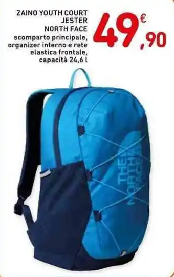 ZAINO YOUTH COURT JESTER NORTH FACE