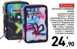 Conad ASTUCCIO 3 CERNIERE SEVEN offerta