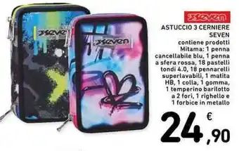 ASTUCCIO 3 CERNIERE SEVEN
