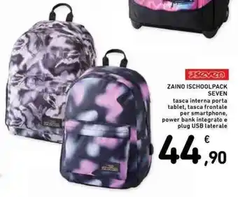 ZAINO ISCHOOLPACK SEVEN