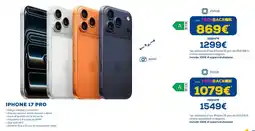 Euronics iPhone 17 Pro offerta