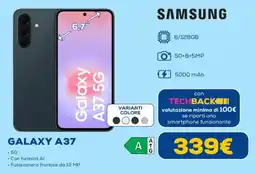 Euronics SAMSUNG GALAXY A37 offerta