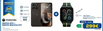 Motorola MOTO G77+ MOTO WATCH FIT