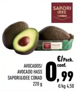 Conad City AVOCADOS/AVOCADO HASS SAPORI&IDEE CONAD offerta