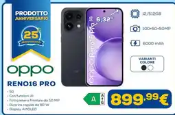 Euronics OPPO RENO16 PRO offerta