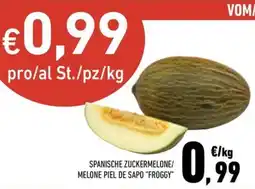Conad City SPANISCHE ZUCKERMELONE/ MELONE PIEL DE SAPO "FROGGY" offerta
