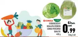 Conad City EISBERGSALAT/INSALATA ICEBERG CONAD PERCORSO QUALITA' offerta
