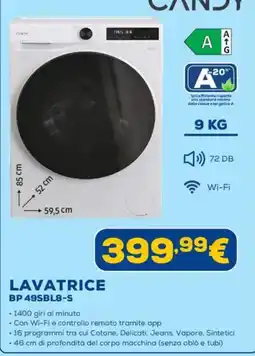 Euronics LAVATRICE CANDY offerta