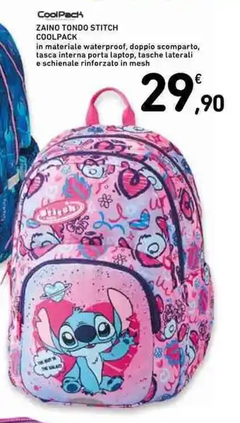 Zaino tondo stitch Coolpack