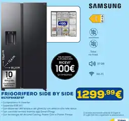 Euronics SAMSUNG FRIGORIFERO SIDE BY SIDE offerta