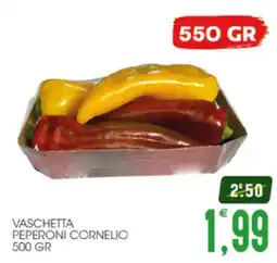 SpesAmica Vaschetta peperoni cornelio offerta