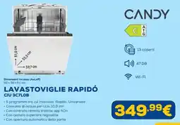 Euronics CANDY LAVASTOVIGLIE RAPIDÓ offerta
