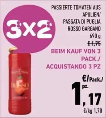 Conad City Passierte tomaten aus apulien/ passata di puglia rosso gargano offerta