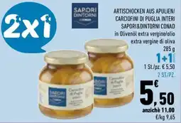 Conad City Sapori&Dintorni Carciofini di Puglia interi offerta