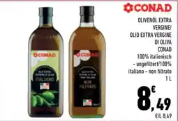 Conad City OLIVENÖL EXTRA VERGINE/OLIO EXTRA VERGINE DI OLIVA CONAD offerta