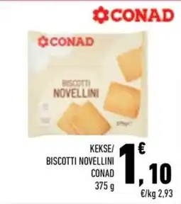Conad City Biscotti Novellini CONAD offerta