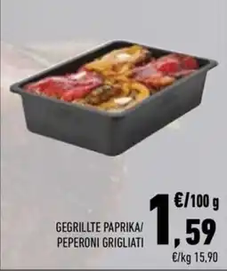 Conad City Gegrillte Paprika/Peperoni Grigliati offerta