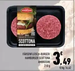 Conad City Hamburger Scottona Ambrosini offerta