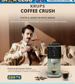 Euronics KRUPS COFFEE CRUSH offerta
