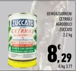 Conad City ZUCCATO CETRIOLI AGRODOLCI offerta