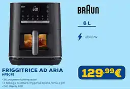 Euronics BRAUN Friggitrice ad aria HF5075 offerta