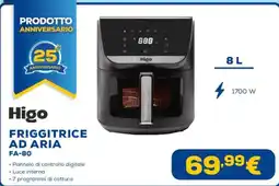 Euronics Higo Friggitrice ad Aria FA-80 offerta