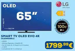 Euronics LG SMART TV OLED EVO 4K offerta