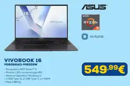 Euronics ASUS VIVOBOK 16 offerta