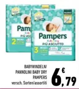 Conad City Pampers Baby Dry offerta