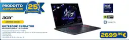 Euronics Acer Notebook Predator Helios Neo 16s AI - Ultra Slim offerta