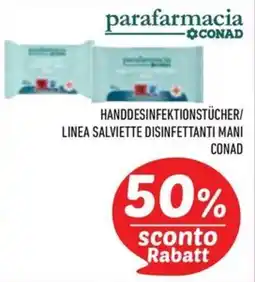 Conad City Handdesinfektionstücher/ linea salviette disinfettanti mani conad offerta