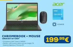 Euronics CHROMEBOOK + MOUSE offerta
