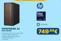 Euronics HP OMNIDESK AI offerta