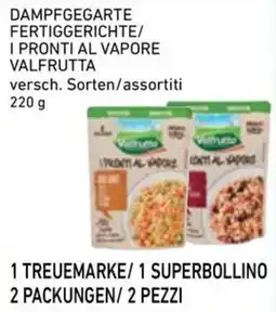Conad City DAMPFGEGERTE FERTIGGERICHTE/ I PRONTI AL VAPORE VALFRUTTA offerta