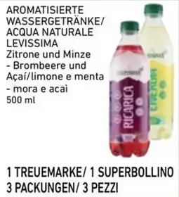 Conad City Aromatisierte wassergetränke/ acqua naturale levissima offerta