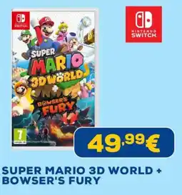Euronics Super Mario 3D World + Bowser's Fury offerta