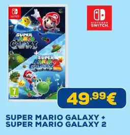 Euronics Super Mario Galaxy + Super Mario Galaxy 2 offerta