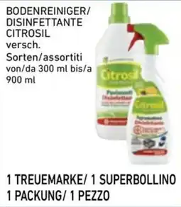 Conad City Bodenreiniger/ disinfettante citrosil offerta