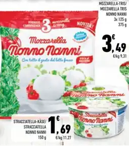Conad City Mozzarella Tris Nonno Nanni offerta