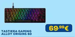 Euronics TASTIERA GAMING ALLOY ORIGINS 60 offerta