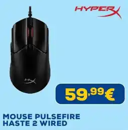 Euronics HyperX Mouse Pulsefire Haste 2 Wired offerta