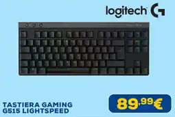 Euronics Logitech G TASTIERA GAMING G515 LIGHTSPEED offerta