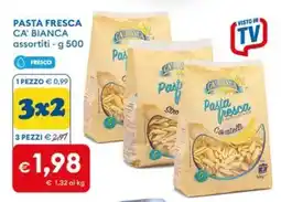 MD Discount Pasta fresca Ca' Bianca offerta