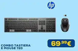 Euronics HP COMBO TASTIERA E MOUSE 720 offerta