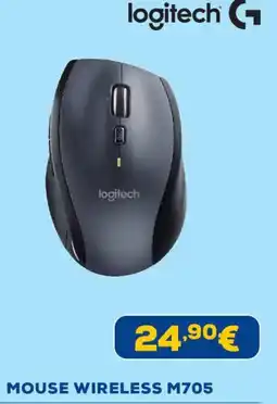 Euronics logitech MOUSE WIRELESS M705 offerta