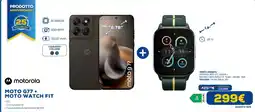 Euronics MOTO G77 + MOTO WATCH FIT offerta