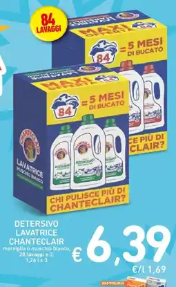 Spazio Conad Detersivo lavatrice Chanteclair offerta