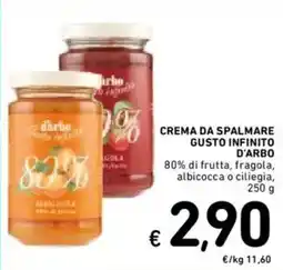 Spazio Conad Crema da spalmare gusto infinito D'Arbo offerta