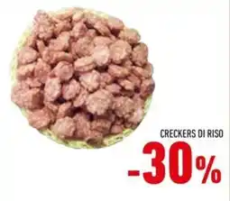 Conad Creekers di riso offerta
