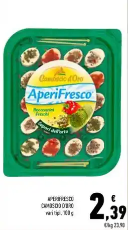 Conad Aperifresco Camoscio d'Oro offerta